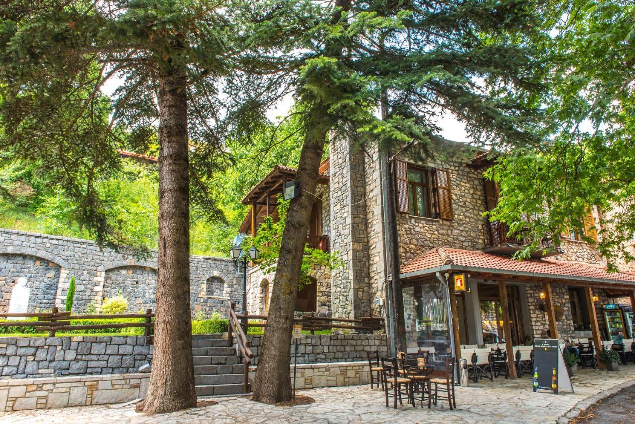 شقة «Σκλάβας Χνάρι» Παραδοσιακός Ξενώνας Magouliana المظهر الخارجي الصورة